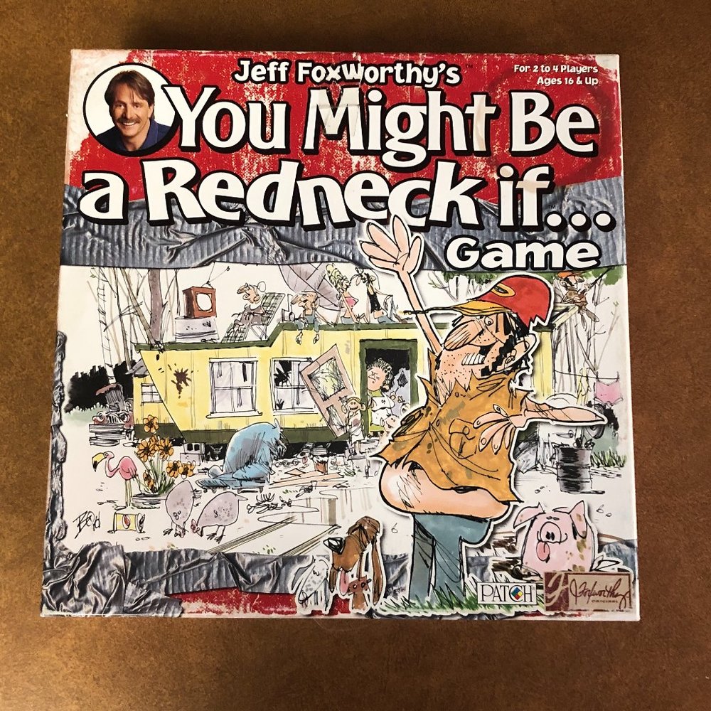 Jeff Foxworthy's YOU MIGHT BE A REDNECK IF Board Game